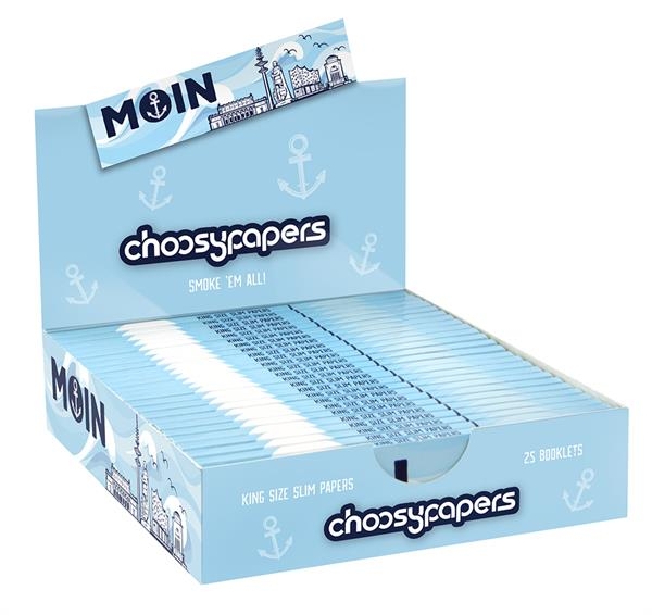 Choosypapers King Size Slim Zigarettenpapier Moin Hamburg